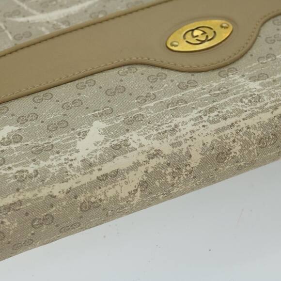 GUCCI Micro GG Canvas Shoulder Bag Beige 004 106 004 106 - Picture 7 of 13